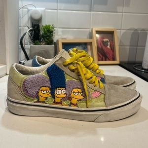 Simpsons Vans Mens 8.5